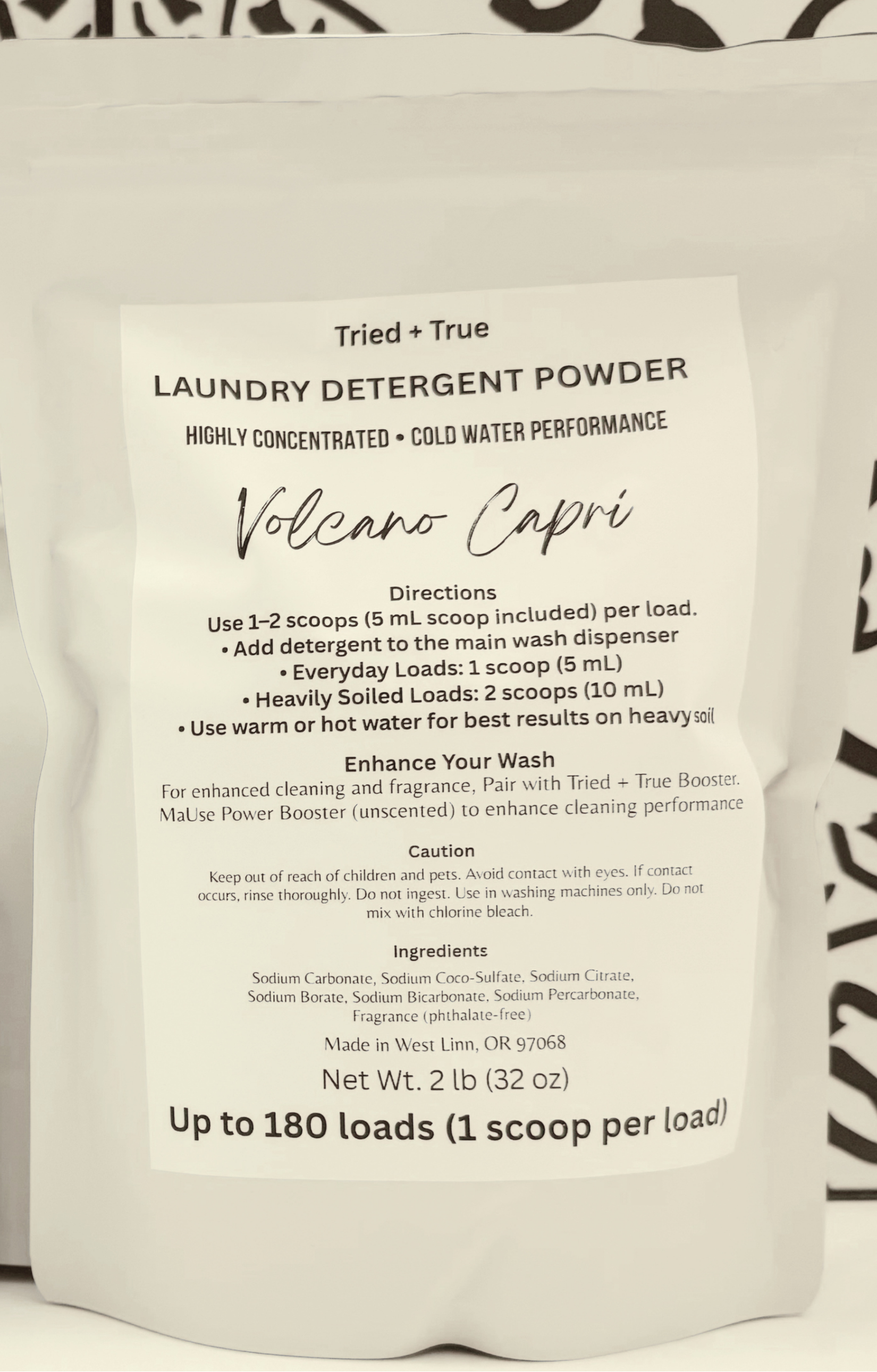 Mineral-Based Powder Laundry Detergent